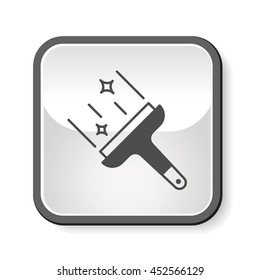 cleaning brush icon