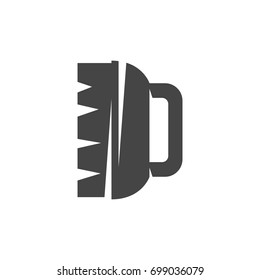 Cleaning brush icon