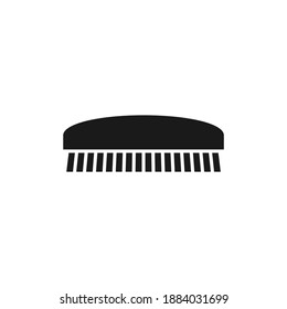 Icono de limpieza estilo plano aislado en fondo blanco. Ilustración del vector