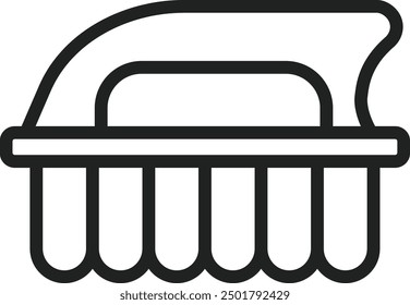 Cleaning Brush icon vector image. Suitable for mobile application web application and print media.