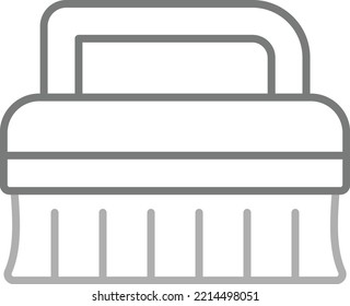 Cleaning Brush vector icon. Can be used for printing, mobile and web applications.