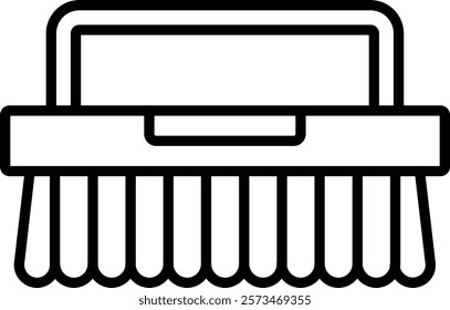 Cleaning Brush vector icon. Can be used for printing, mobile and web applications.