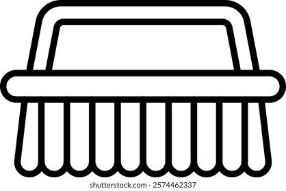 Cleaning Brush vector icon. Can be used for printing, mobile and web applications.