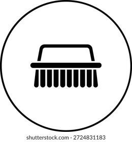 Cleaning Brush vector icon. Can be used for printing, mobile and web applications.