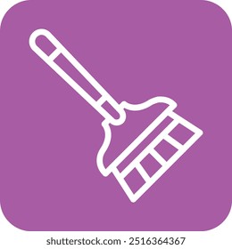 Cleaning brush Vector Icon Design Illustration