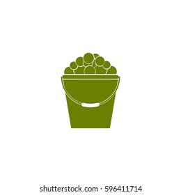 Cleaning. Bucket