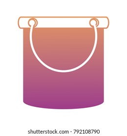 cleaning bucket icon image