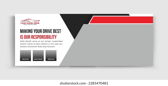 Cleaning business company social media design, timeline web post design, cleaning service company social media template design