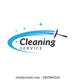 cleaning clean service logo icon vector 