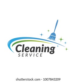Cleaning Clean Service Logo Icon Vector Template