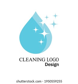 cleaning clean service logo icon vector template