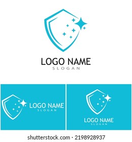 cleaning clean service logo icon vector template