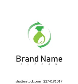 vector de logotipo de servicio limpio