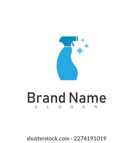 cleaning clean service logo icon vector