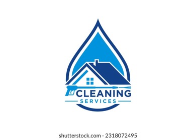 cleaning clean service logo icon vector