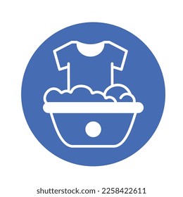 Cleaning clothes  Vector Icon which can easily modify or edit

