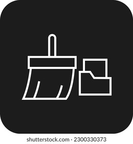 Reinigen von Data Analysis Icon mit schwarz gefüllter Linie Stil. Service, Sauberkeit, Hausreinigung, Hygiene, Waschmaschine, Qualität, App. Vektorgrafik