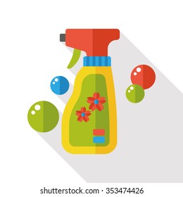 cleaning detergent flat icon