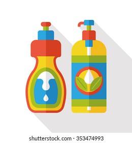cleaning detergent flat icon