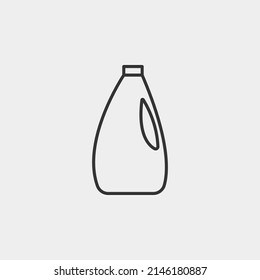 cleaning detergent  vector icon illustration sign 