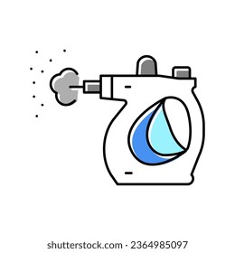 cleaning electronic device color icon vector. cleaning electronic device sign. isolated symbol illustration