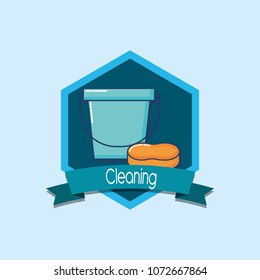 cleaning emblem design