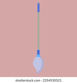 Cleaning equipment for housekeeping simple icon. Service wet and dry house cleaning. Isolated icons
