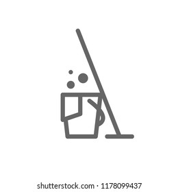 cleaning equipment icon