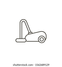 Cleaning equipment, cleaning machine icon. Simple element illustration from UI concept.