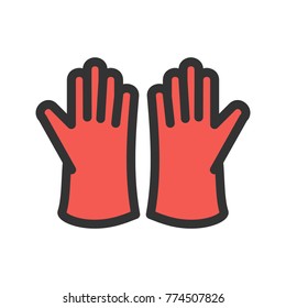 Cleaning Gloves icon