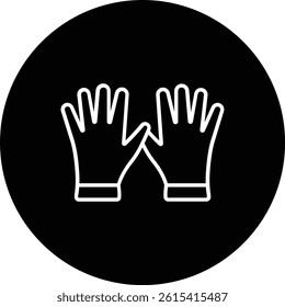 Cleaning Gloves vector icon. Can be used for printing, mobile and web applications.