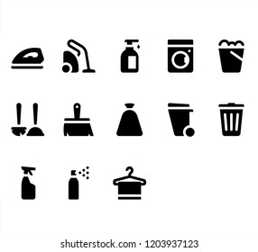 Cleaning glyph set