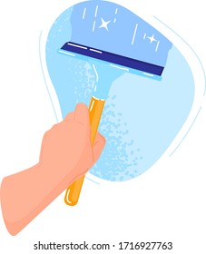 Cleaning hands stop covid, virus washing domestic tools. Disinfection equipment, sanitation isolated on white human hands cleaner service, housework set. Hygiene cleanup chores vector illustration.