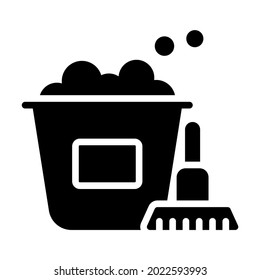 Cleaning Healthcare Medical, vector graphic Illustration Icon.