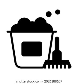 Cleaning Healthcare Medical, vector graphic Illustration Icon.