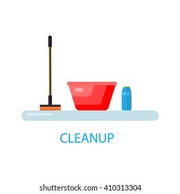 Cleaning house, cleanup