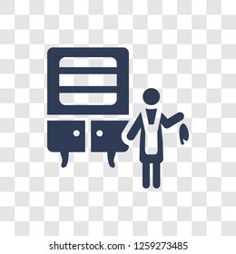 Cleaning House icon. Trendy Cleaning House logo concept on transparent background from cleaning collection