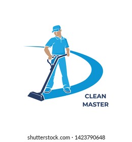 Cleaning House Logo Icon Company Vector