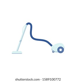 Cleaning and hygiene equipment icon the vacuum cleaner cartoon vector illustration isolated on white background. Housework and household tool or device for home cleanup.