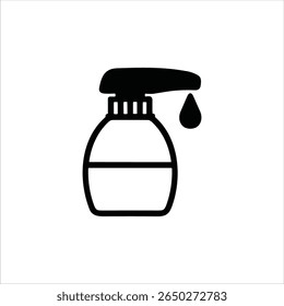 Cleaning Hygiene icon set in thin line style