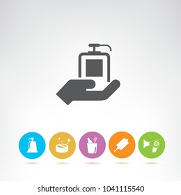 cleaning and hygiene icons