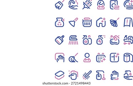 Cleaning Hygiene Icons Simple vector icon. Illustration symbol design template for web mobile UI element.