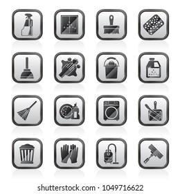 Cleaning and Hygiene icons  - vector icon set 