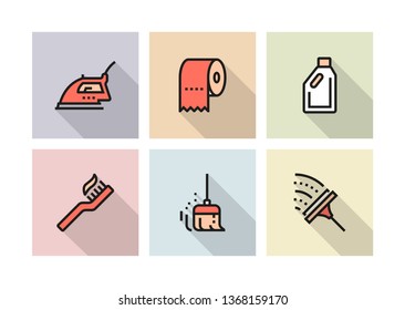 CLEANING ICON CONCEPT
