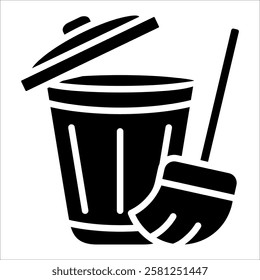 Cleaning Icon Element For Design