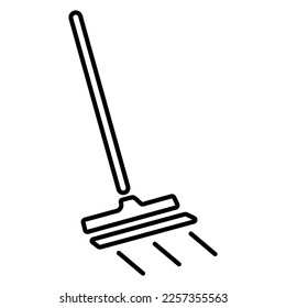 icono de limpieza en fondo blanco, ilustración vectorial.