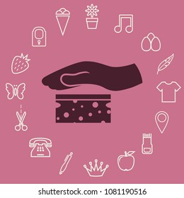 Cleaning icon, vector design element