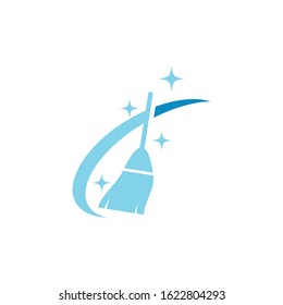 Cleaning icon Vector Illustration design Logo template