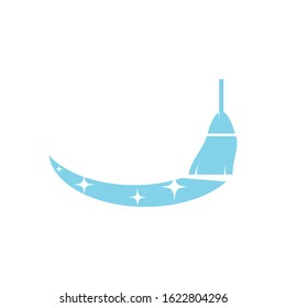 Cleaning icon Vector Illustration design Logo template