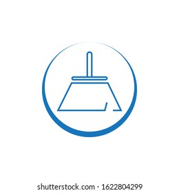Cleaning icon Vector Illustration design Logo template